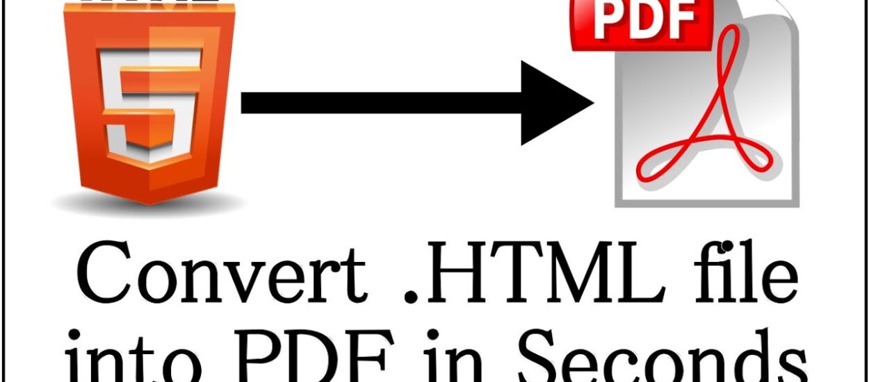 Simplifying HTML To PDF Conversion: The HTML To PDF Tool On PDFBear